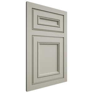 Shiloh Cabinetry Flush Inset Shelby Paintable Clary Sage Door