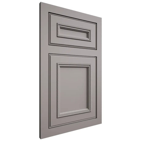 Shiloh Cabinetry Flush Inset Shelby Paintable Dovetail Gray Door