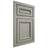 Shiloh Cabinetry Flush Inset Shelby Paintable Evergreen Fog Door
