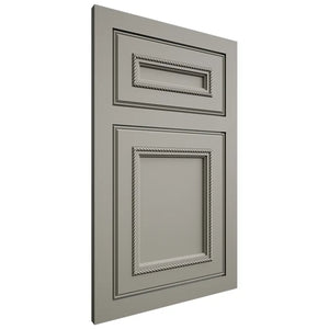 Shiloh Cabinetry Flush Inset Shelby Paintable Evergreen Fog Door
