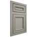 Shiloh Cabinetry Flush Inset Shelby Paintable Evergreen Fog Door
