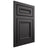 Shiloh Cabinetry Flush Inset Shelby Paintable Iron Ore Door