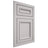Shiloh Cabinetry Flush Inset Shelby Paintable Light French Gray Door