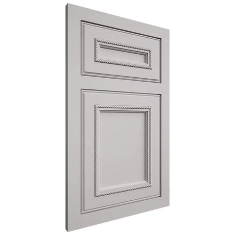 Shiloh Cabinetry Flush Inset Shelby Paintable Light French Gray Door