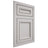 Shiloh Cabinetry Flush Inset Shelby Paintable Mindful Gray Door