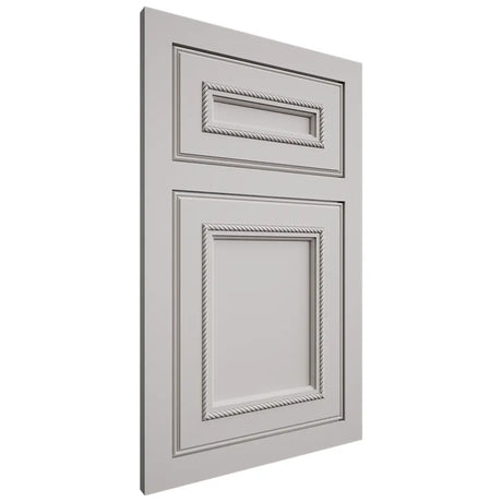 Shiloh Cabinetry Flush Inset Shelby Paintable Mindful Gray Door