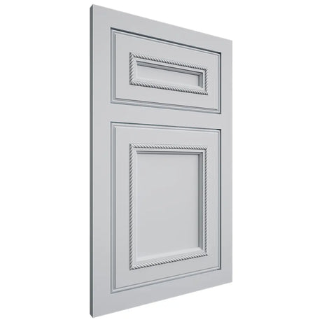 Shiloh Cabinetry Flush Inset Shelby Paintable Niebla Azul Door