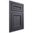 Shiloh Cabinetry Flush Inset Shelby Paintable Outerspace Door