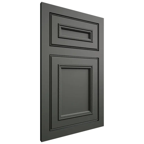 Shiloh Cabinetry Flush Inset Shelby Paintable Pewter Green Door