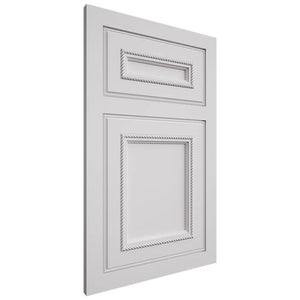 Shiloh Cabinetry Flush Inset Shelby Paintable Polar Door