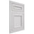 Shiloh Cabinetry Flush Inset Shelby Paintable Pure White Door