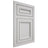 Shiloh Cabinetry Flush Inset Shelby Paintable Repose Gray Door