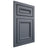 Shiloh Cabinetry Flush Inset Shelby Paintable Slate Tile Door