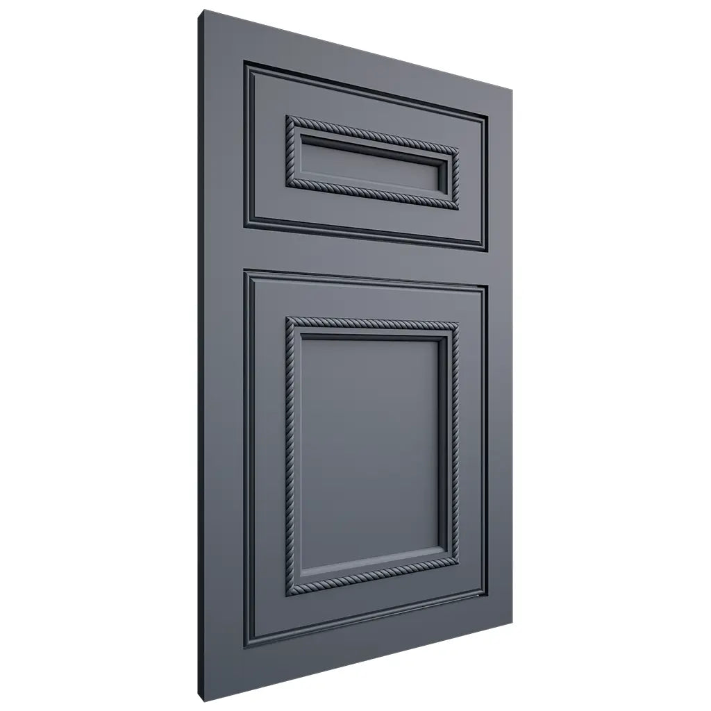 Shiloh Cabinetry Flush Inset Shelby Paintable Slate Tile Door