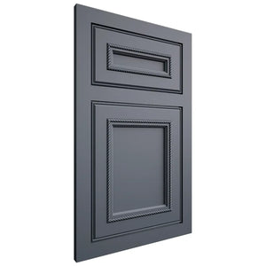 Shiloh Cabinetry Flush Inset Shelby Paintable Slate Tile Door