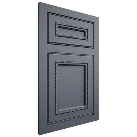 Shiloh Cabinetry Flush Inset Shelby Paintable Slate Tile Door