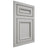 Shiloh Cabinetry Flush Inset Shelby Paintable Unusual Gray Door