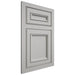 Shiloh Cabinetry Flush Inset Shelby Paintable Unusual Gray Door