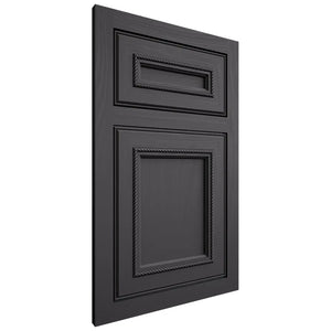 Shiloh Cabinetry Flush Inset Shelby Poplar Plain Cut Cadet Door