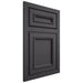 Shiloh Cabinetry Flush Inset Shelby Poplar Plain Cut Cadet Door