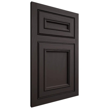 Shiloh Cabinetry Flush Inset Shelby Poplar Plain Cut Carbon Door