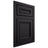 Shiloh Cabinetry Flush Inset Shelby Poplar Plain Cut Harbor Door