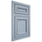 Shiloh Cabinetry Flush Inset Shelby Poplar Plain Cut Sky Door
