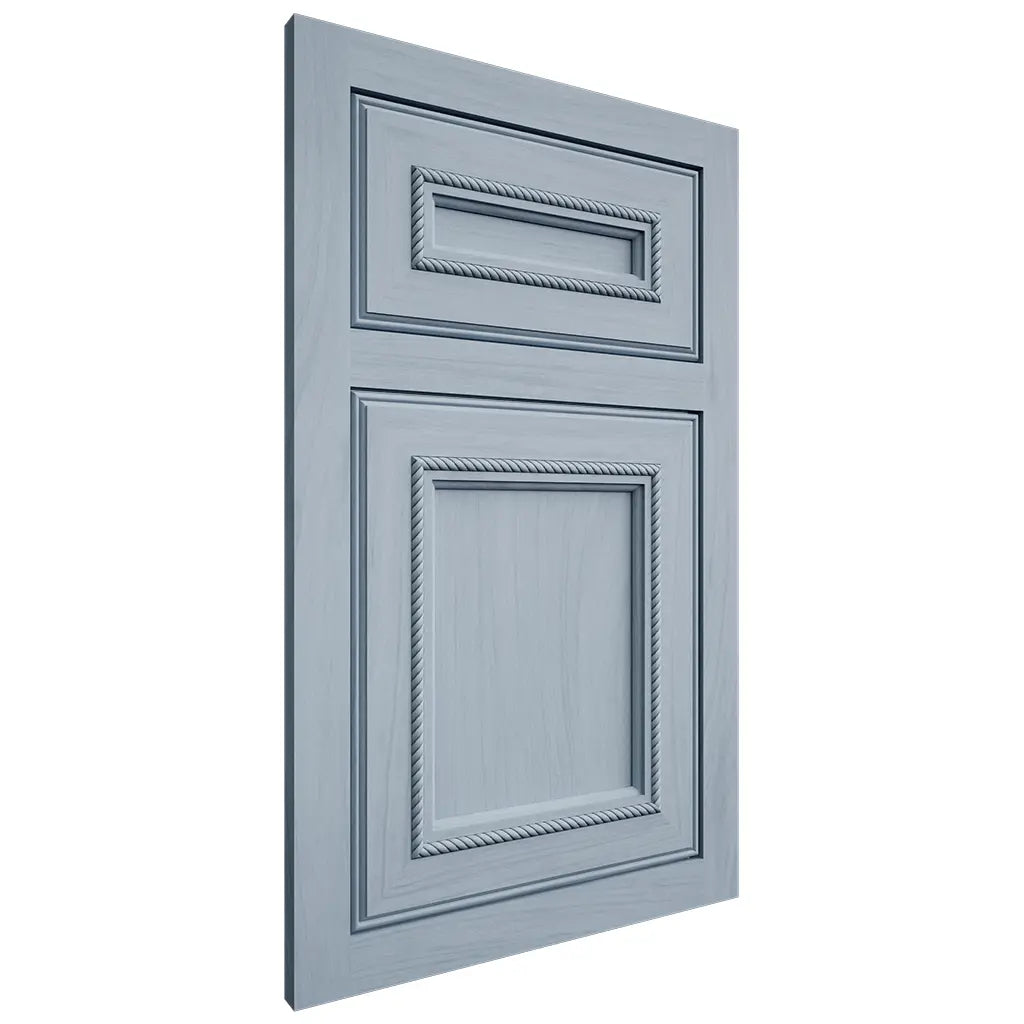 Shiloh Cabinetry Flush Inset Shelby Poplar Plain Cut Sky Door