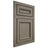 Shiloh Cabinetry Flush Inset Shelby Poplar Plain Cut Sterling Door