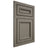 Shiloh Cabinetry Flush Inset Shelby Poplar Plain Cut Thyme Door