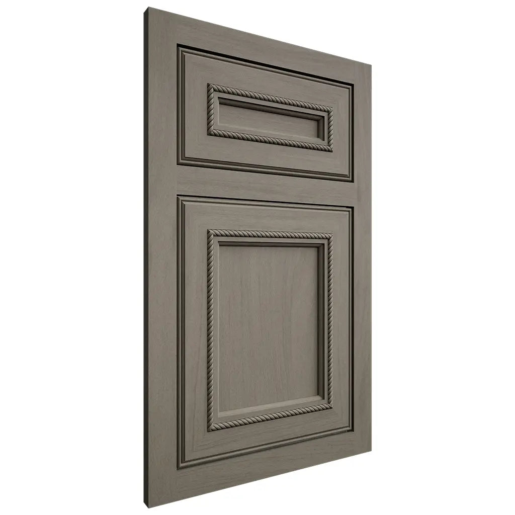 Shiloh Cabinetry Flush Inset Shelby Poplar Plain Cut Thyme Door