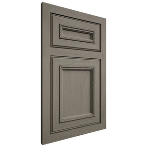 Shiloh Cabinetry Flush Inset Shelby Poplar Plain Cut Thyme Door