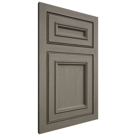 Shiloh Cabinetry Flush Inset Shelby Poplar Plain Cut Thyme Door