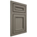 Shiloh Cabinetry Flush Inset Shelby Poplar Plain Cut Thyme Door