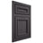 Shiloh Cabinetry Flush Inset Shelby Red Oak Plain Cut Harbor Door
