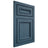Shiloh Cabinetry Flush Inset Shelby Red Oak Plain Cut Hudson Door