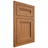 Shiloh Cabinetry Flush Inset Somerset Alder Plain Cut Caramel Door