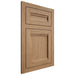 Shiloh Cabinetry Flush Inset Somerset Alder Plain Cut Dusty Road Door