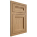 Shiloh Cabinetry Flush Inset Somerset Alder Plain Cut Natural Door