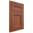 Shiloh Cabinetry Flush Inset Somerset Alder Plain Cut Sierra Door