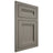 Shiloh Cabinetry Flush Inset Somerset Alder Plain Cut Thyme Door