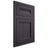 Shiloh Cabinetry Flush Inset Somerset Hickory Plain Cut Harbor Door