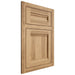 Shiloh Cabinetry Flush Inset Somerset Hickory Plain Cut Natural Door