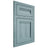 Shiloh Cabinetry Flush Inset Somerset Hickory Plain Cut Sky Door