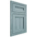 Shiloh Cabinetry Flush Inset Somerset Hickory Plain Cut Sky Door