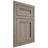 Shiloh Cabinetry Flush Inset Somerset Hickory Plain Cut Sterling Door