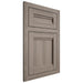 Shiloh Cabinetry Flush Inset Somerset Hickory Plain Cut Sterling Door