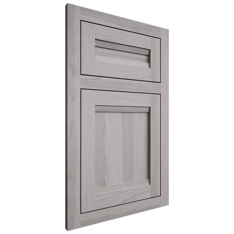 Shiloh Cabinetry Flush Inset Somerset Hickory Plain Cut Stratus Door