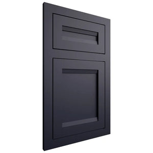 Shiloh Cabinetry Flush Inset Somerset Paintable Hale Navy Door