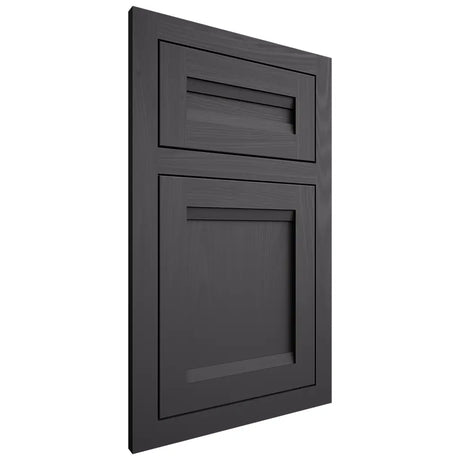 Shiloh Cabinetry Flush Inset Somerset Poplar Plain Cut Cadet Door